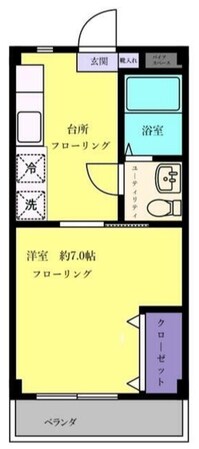 竹内ビルの物件間取画像